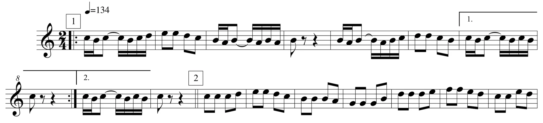 Ноти танцю «Pleskun»